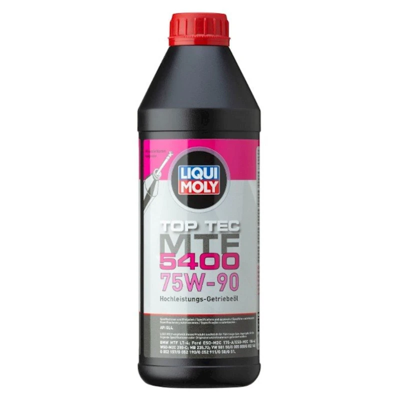 Трансмиссионное масло Liqui Moly Top Tec MTF 5400 75W-90, 1 л Трансмиссионное масло Liqui Moly Top Tec MTF 5400 75W-90, 1 л