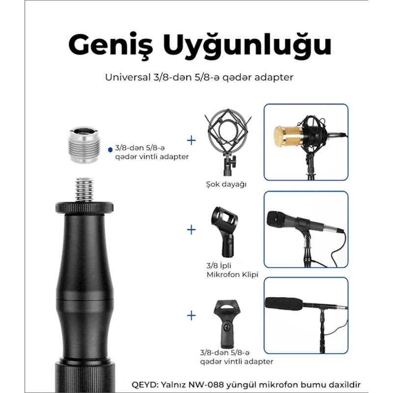 Держатель для микрофона Neewer NW-088 Держатель для микрофона Neewer NW-088