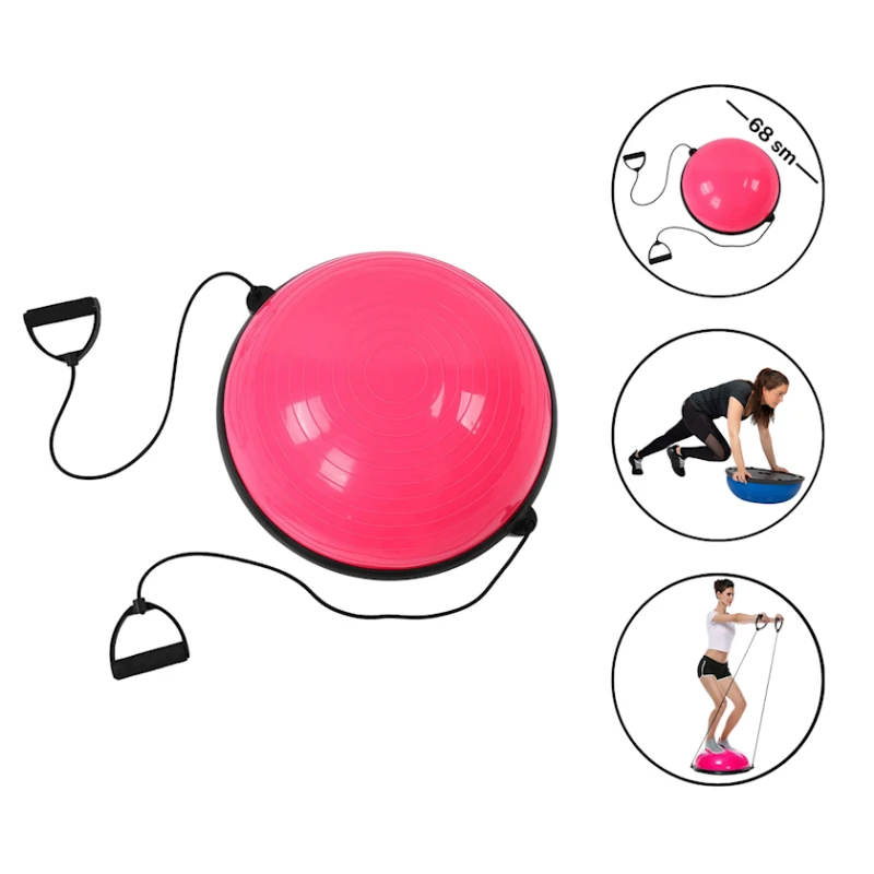 Balanslayıcı yarımkürə Gymnic 1618, 68 sm, çəhrayı Balanslayıcı yarımkürə Gymnic 1618, 68 sm, çəhrayı