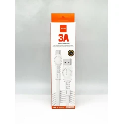 Kabel USB Moxom USB to Type-C White