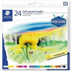 Пастель Staedtler Soft Pastel Chalks Design Journey сухая, 24шт, 10мм