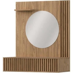 Туалетный столик Art Mebel 85, ламинат, вотан, 100x70x40 см Туалетный столик Art Mebel 85, ламинат, вотан, 100x70x40 см