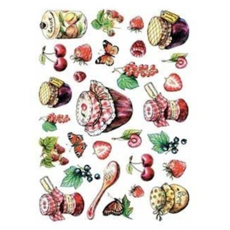 Рисовая бумага для декупажа Cadence - 20, А3, 29.7x42 см Рисовая бумага для декупажа Cadence - 20, А3, 29.7x42 см