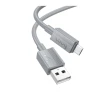 Кабель USB Hoco X107 MicroUSB, 1 м, серый Кабель USB Hoco X107 MicroUSB, 1 м, серый