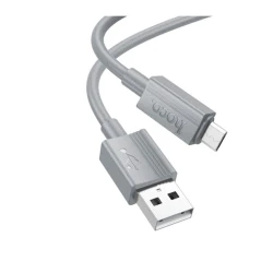 Кабель USB Hoco X107 MicroUSB, 1 м, серый