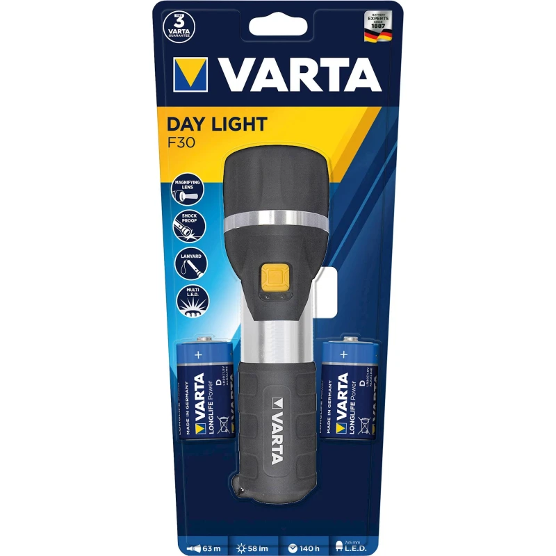 Фонарь Varta Day Light F30 LED Фонарь Varta Day Light F30 LED