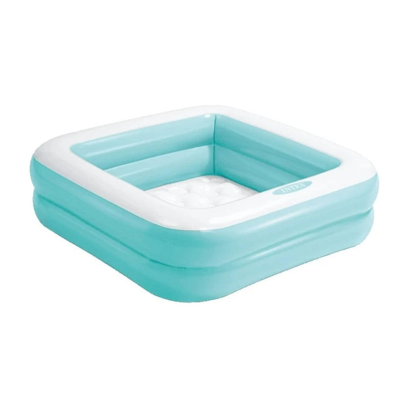 Надувной бассейн Intex H57225588100NP-3, 86x86x25 см, 57 л, голубой