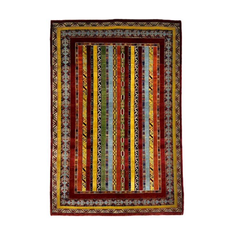 Əl işi xalça Natural Halı 129x192 sm, yun, rəngbərəng