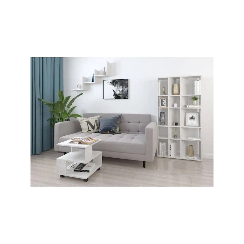 Jurnal masası, 45x45x46.5 sm, LDSP, ağ