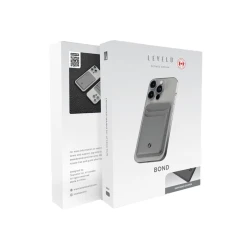 Чехол для карт Levelo Bond MagSafe LVBCHWGY - Grey