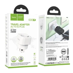 Переходник Hoco AC20C белый