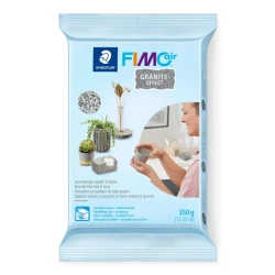Полимерная глина Fimo Air Granite Effect с эффектом гранита, самоотвердевающая, 350 г, Серый