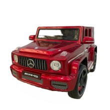 Uşaq elektrik avtomobili Mercedes AMG G63, qırmızı