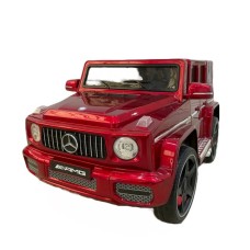 Uşaq elektrik avtomobili Mercedes AMG G63, qırmızı