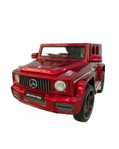 Uşaq elektrik avtomobili Mercedes AMG G63, qırmızı