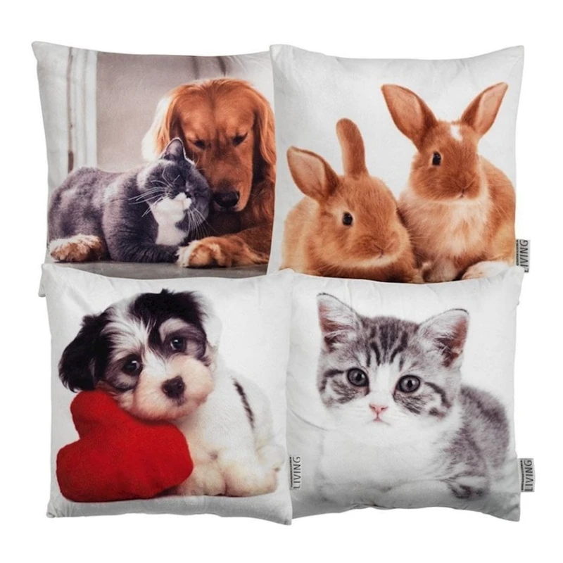 Подушка декоративная JYSK Fladstjerne, 30x30 см, полиэстер, в ассортименте Подушка декоративная JYSK Fladstjerne, 30x30 см, полиэстер, в ассортименте