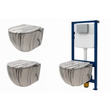 Unitaz Komplekt Caesar Asma 1190 A / İnstalyasiya Dəsti