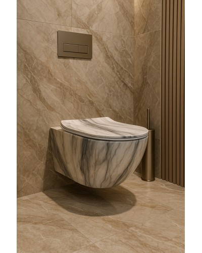 Unitaz Komplekt Caesar Asma 1190 A / İnstalyasiya Dəsti