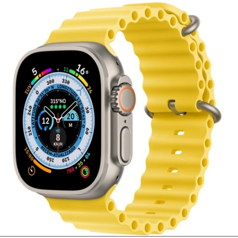 Смарт-часы Smart Watch WK8 Ultra Adventure 2.05 INCH Yellow
