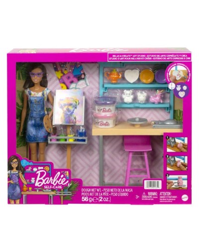 Kukla Barbie Create art studio HCM85, 29 sm