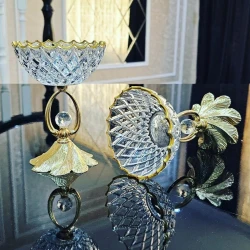 Варенница Gallery Home GLR-138, прозрачная/золотистая, 12 см, 1 шт Варенница Gallery Home GLR-138, прозрачная/золотистая, 12 см, 1 шт