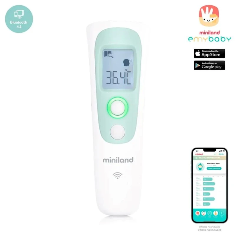 Бесконтактный термометр Miniland Thermoadvanced Pharma 89379 Бесконтактный термометр Miniland Thermoadvanced Pharma 89379