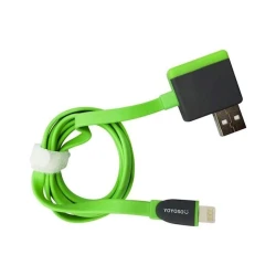 Kabel KG-3605 USB to USB/Lightning Green