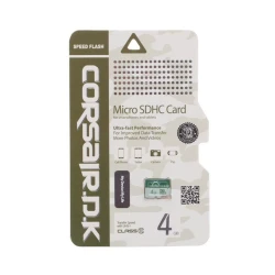 Карта памяти Corsair 4GB microSDHC class 10 UHS-I