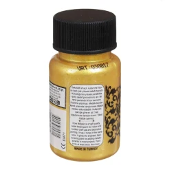 Акриловая краска-металлик Cadence Dora Metallic Paint 136 Rich Gold 50 мл