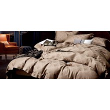 Yataq dəsti Maison Dor homestore_vm641, yorğan üzü 200x220 sm, mələfə 240x260 sm, yastıq üzü (2 əd) 50x70 sm, ikinəfərlik, satin, qəhvəyi