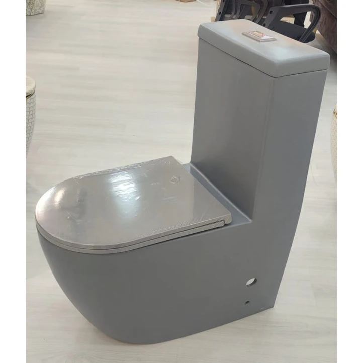 Унитаз Caesar 1190 F Моноблок, серый