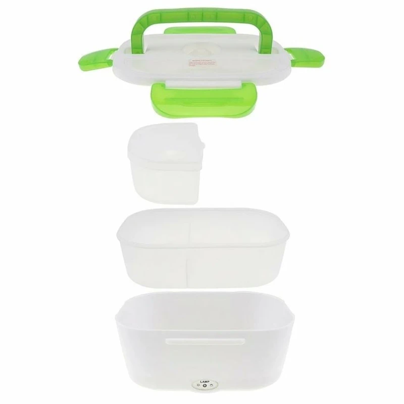 Lanç-boks SS-232, isidici ilə, polipropilen, ağ/yaşıl Lanç-boks SS-232, isidici ilə, polipropilen, ağ/yaşıl