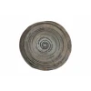 Тарелка Porland Stoneware 04SWA000055, керамогранит, коричневая, 22 см Тарелка Porland Stoneware 04SWA000055, керамогранит, коричневая, 22 см