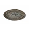 Тарелка Porland Stoneware 04SWA000055, керамогранит, коричневая, 22 см Тарелка Porland Stoneware 04SWA000055, керамогранит, коричневая, 22 см