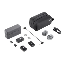Микрофон DJI MIC 2 (2TX+1RX) Black Микрофон DJI MIC 2 (2TX+1RX) Black