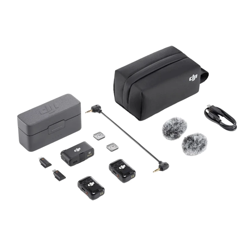 Микрофон DJI MIC 2 (2TX+1RX) Black Микрофон DJI MIC 2 (2TX+1RX) Black