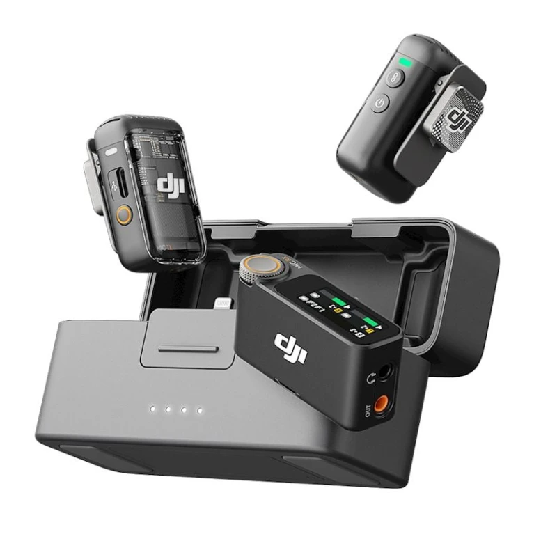 Микрофон DJI MIC 2 (2TX+1RX) Black Микрофон DJI MIC 2 (2TX+1RX) Black