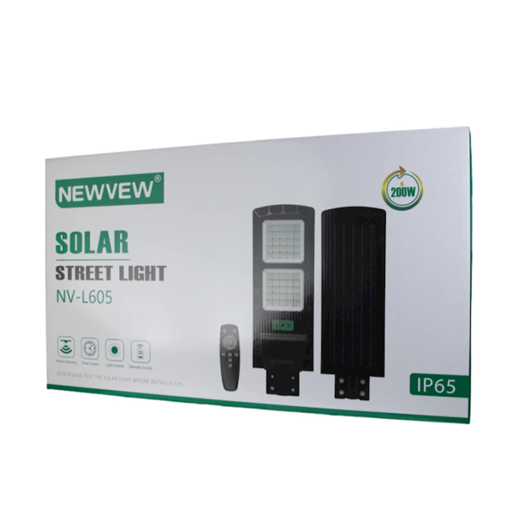 Уличный солнечный светильник Newvew ST-NV-L605, 200W Уличный солнечный светильник Newvew ST-NV-L605, 200W