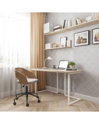 Yazı masası 3563_M2LoftTTSonwh Sonoma, LDSP, 75x66x136 sm