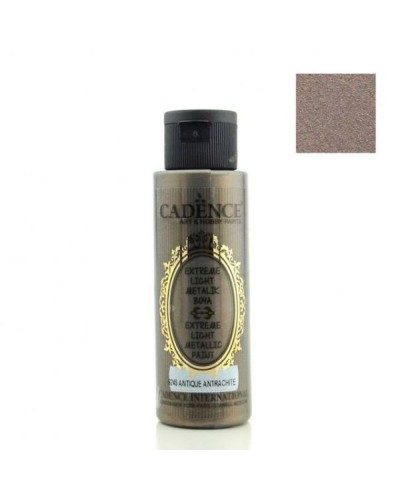 Akril boya-metallik Cadence Extreme Light Metallic 6245 Antique Anthracite 70 ml