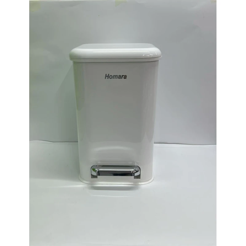 Мусорное ведро Homara HM008, пластик, бежевое, 27х40 см