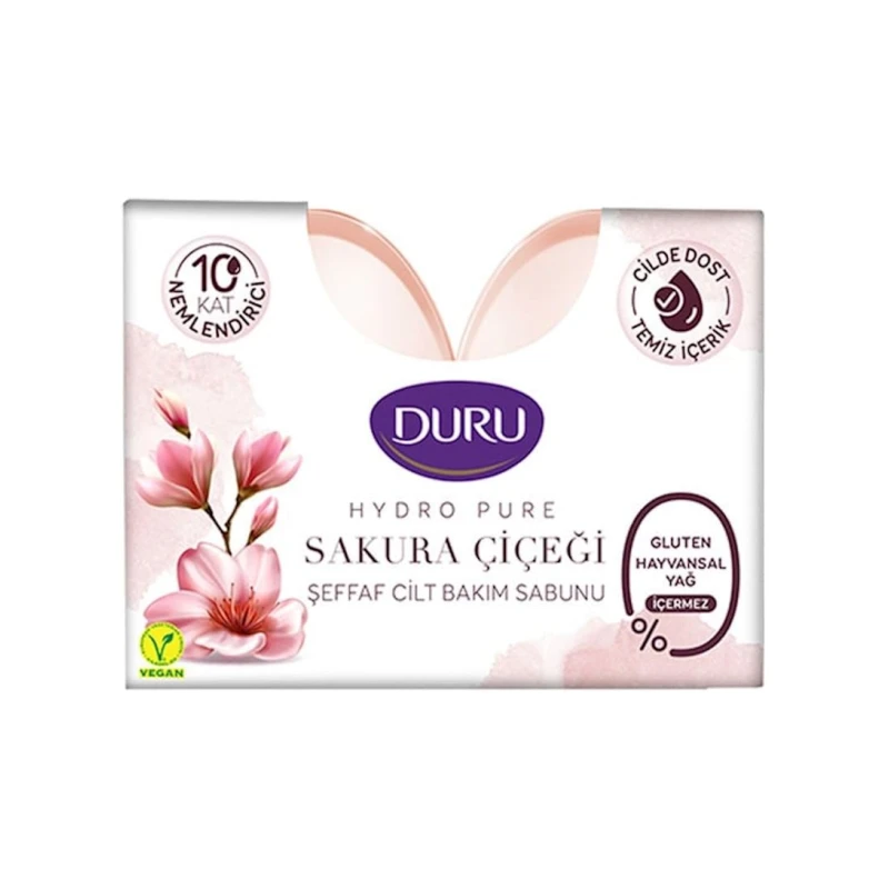 Туалетное мыло Duru Hydro Pure Sakura 2 шт х 135 г Туалетное мыло Duru Hydro Pure Sakura 2 шт х 135 г