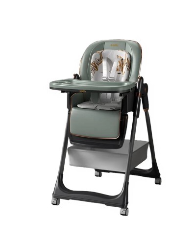 Uşaq yedizdirmə oturacağı Kidilo FS-002, 4 aydan, yaşıl