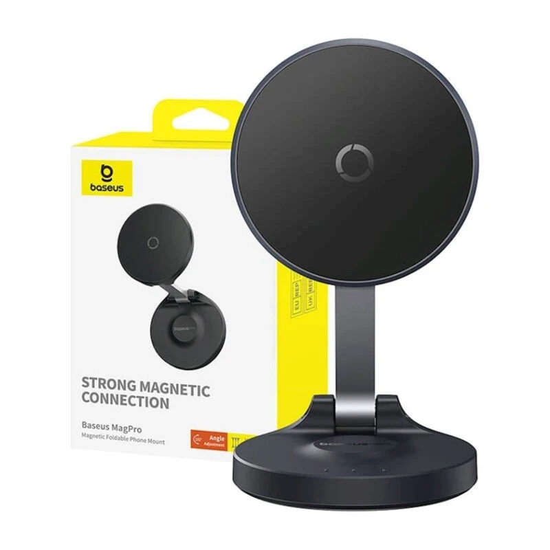 Подставка для телефона Baseus MagPro Magnetic Black Подставка для телефона Baseus MagPro Magnetic Black