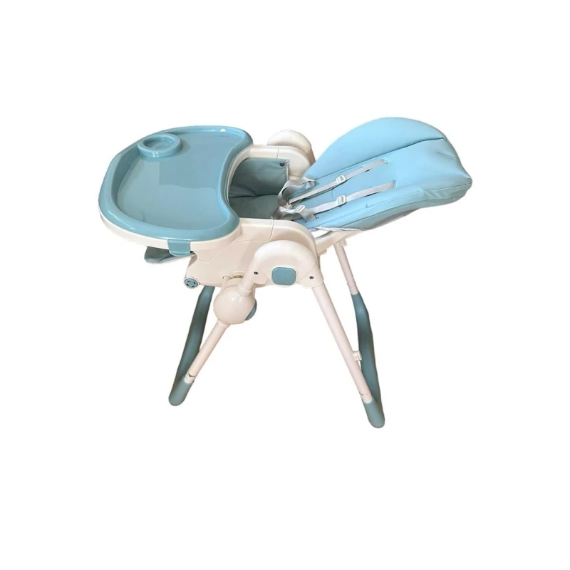 Детский стульчик для кормления PRUM_GCS600, от 6 месяцев, голубой Детский стульчик для кормления PRUM_GCS600, от 6 месяцев, голубой