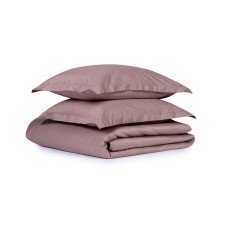 Yataq dəsti Askona Home Collection 1127, yorğan üzləri 200х220 sm, yastıq üzləri 50х70 sm, avro, satin, капучино, qəhvəyi