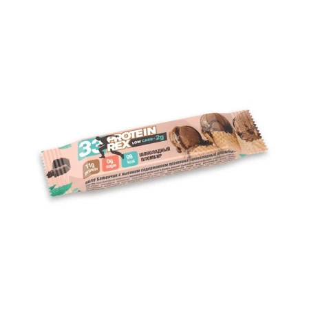 Протеиновый батончик Protein Rex шоколадный пломбир 35 г Протеиновый батончик Protein Rex шоколадный пломбир 35 г
