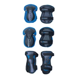Müdafiə dəsti Globber Protective Pad Set XXS, göy