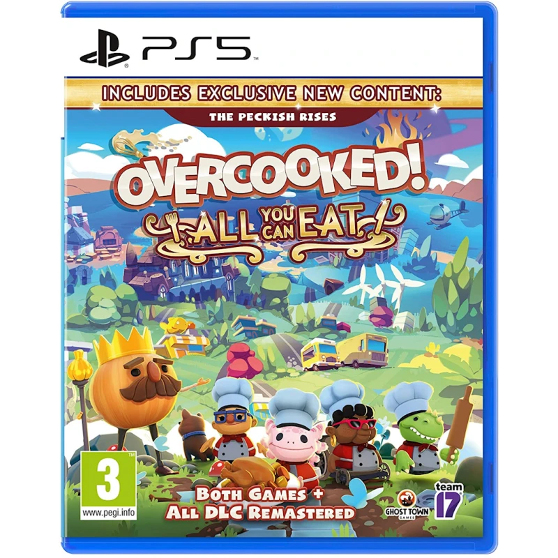 Игра Overcooked! PS5 Игра Overcooked! PS5