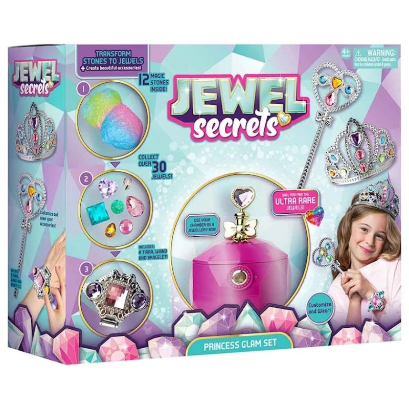 Набор для создания кристаллов Jewel Secrets Princess, 5+ лет Набор для создания кристаллов Jewel Secrets Princess, 5+ лет